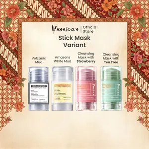 FYC [Earthly Allure] Yessica's Tea Tree & Strawberry Anti Pores & Acne Clay Stick Mask