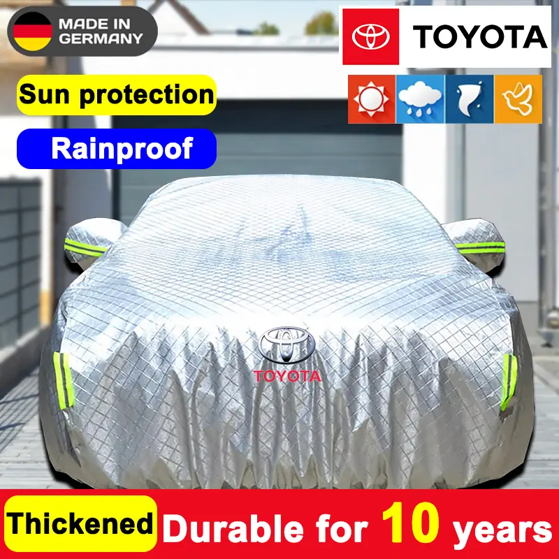 car cover toyota vios sedan all weather auto exterior covers waterproof sun protection Universal