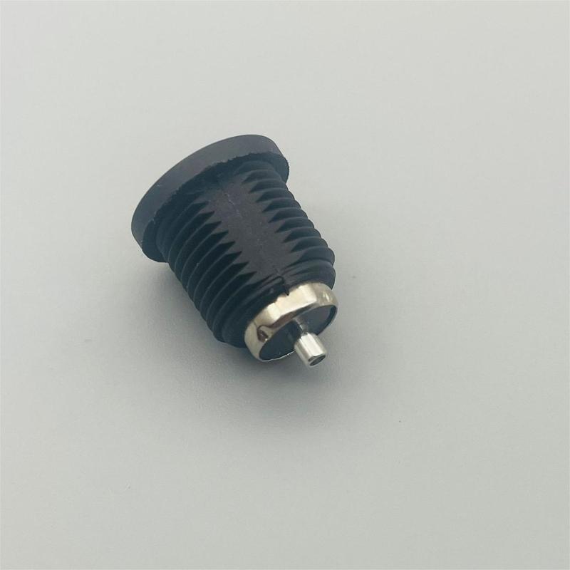 Product Introduction of DC power socket 1.3 pin diameter 8.5mm thread waterproof and dustproof plug DC-022D small DC charging port 4