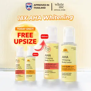 [FREEGIFT] Ready 100ML WHITEINC AHA Body Serum & Body Lotion Whitening | HandBody Mencerahkan whiteinc Acid Arbutin whitening  body
