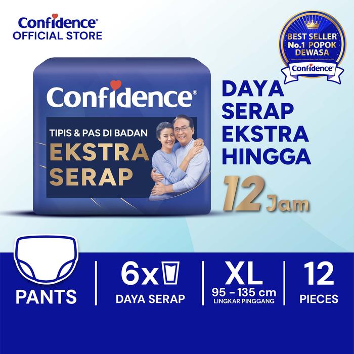 Gambar Confidence Popok Celana Dewasa Extra Serap XL12 dari Confidence Indonesia Kota Tangerang Tokopedia