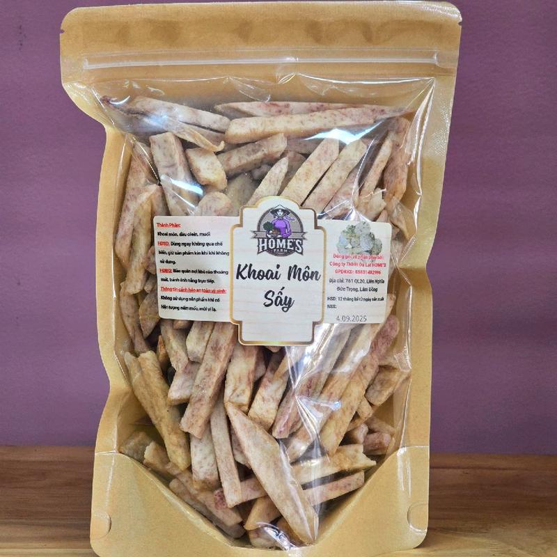  Không đường-300GR KHOAI MÔN SỢI KHÔNG ĐƯỜNG SẤY GIÒN 