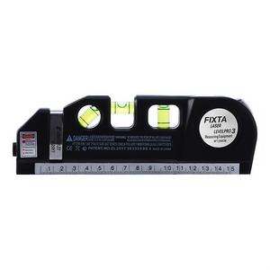 Laser Level Aligner Horizon Vertical Line Measure Tape Ruler Multipurpose Metric Rulers Leveler