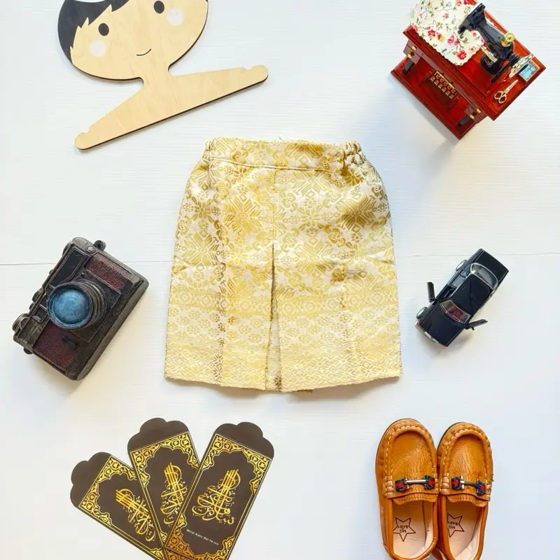 Kids Instant Songket Samping