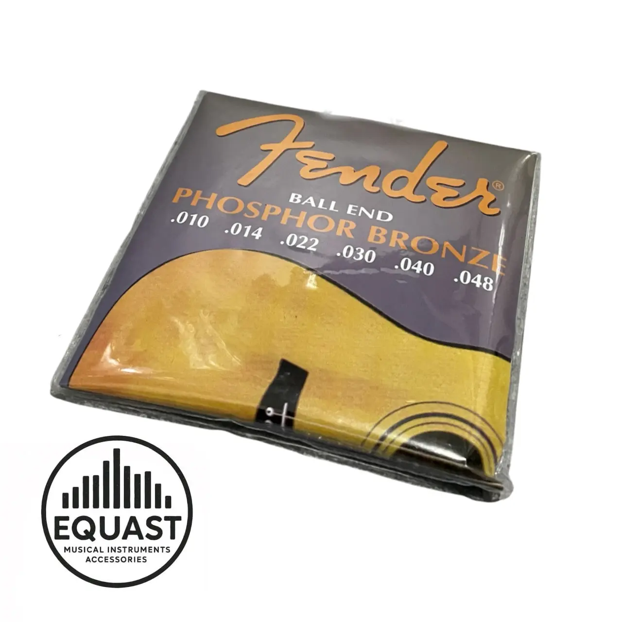 Senar Tali Gitar Guitar Akustik Acoustic Accoustic Set Fender Ukuran 010 - 048