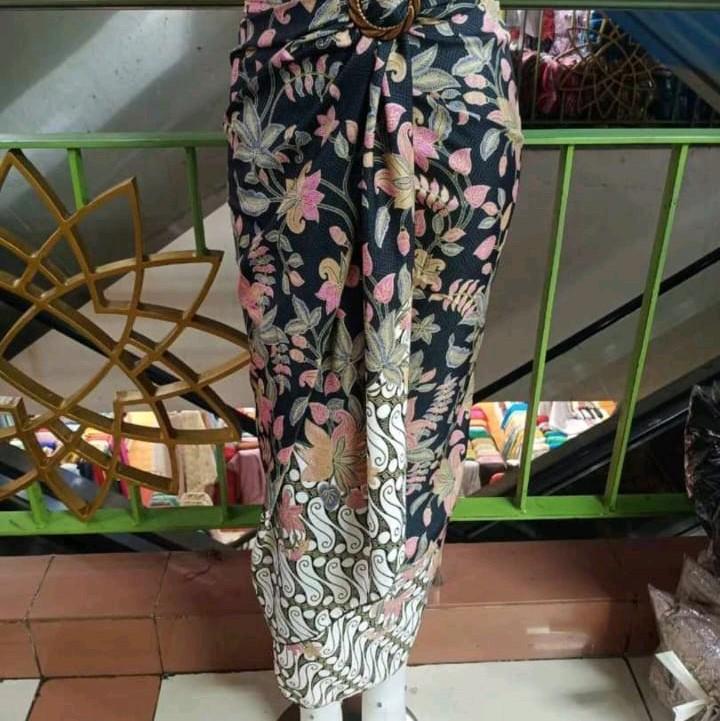 Rok Lilit Batik Bsw Untuk Bawahan Kebaya, Cocok Untuk Pakai Harian/Pesta/Wisuda/Free Ring Motif Formal Wanita Nyaman 5