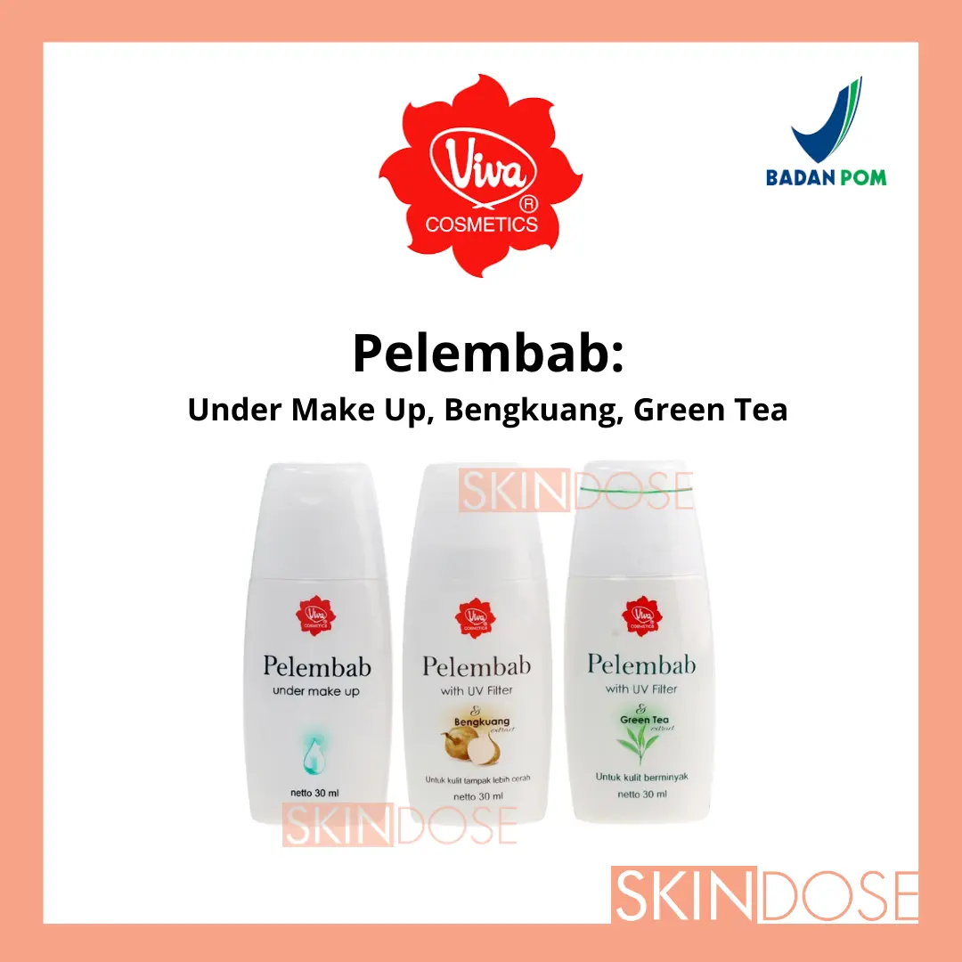 Viva Pelembab Bengkoang Green Tea Under Make Up with UV FILTER