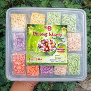 GIPANG MINI  ANEKA RASA ISI 36 RASA vanila pandan mangga anggur frambozen