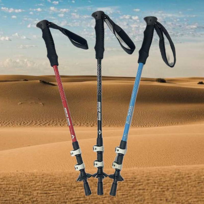 Trekking Pole Tongkat Pendaki External Lock 135cm Bassic Outdoor