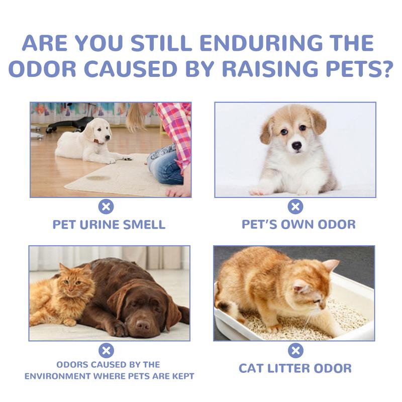 Deodorizing Fragrance Gel, Dog Odor Remover, Odor Neutralizing Gel, Pet Odor Absorber - Natural Plant Extract Formulated Fragrance Gel Removes Anxious Odors and Urine Stains 2