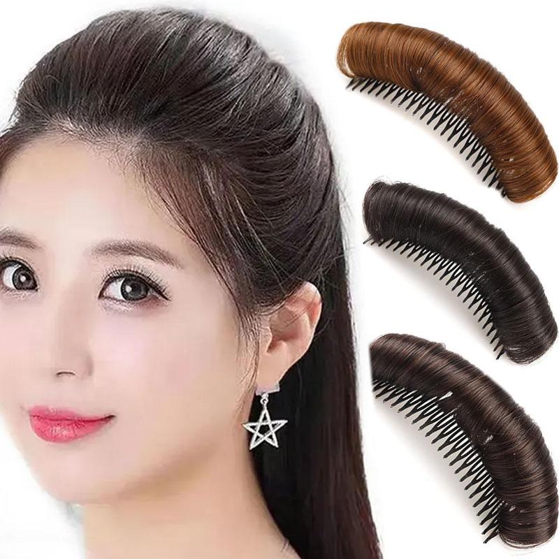 Kusyen kepala rambut gebu untuk wanita, pad rambut palsu boleh - TikTok ...