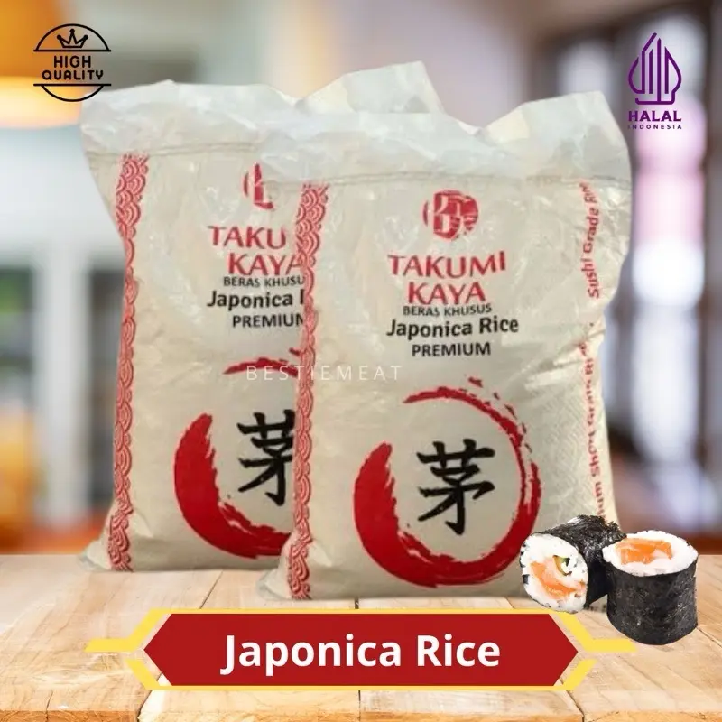 ￼Takumi Kaya Japonica Rice Premium/ Rice Sushi Beras Jepang 500 gram 0