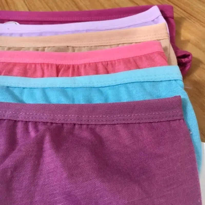 Paket hemat celana dalam wanita 3 lusinan CD katun dari m sampai 4L/XXXL terlaris Katun Polos