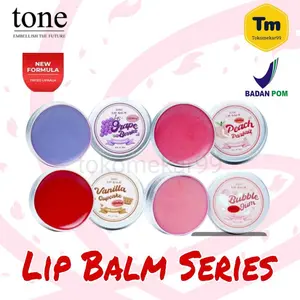 Tone Lip Balm 8ml Dengan Vitamin E | Pelembab Bibir | Formula Memudarkan Bibir Kering Hitam Tone Lip Balm 8ml Dengan Vitamin E | Pelembab Bibir | Formula Memudarkan Bibir Kering Hitam