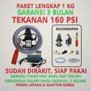(TEKANAN 160 PSI) Alat Cuci Motor Mini Steam HR Steam Mobil Motor AC