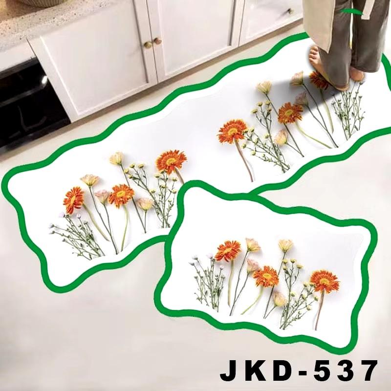 Product Introduction of Keset Dapur 2 in 1 Door Mat Trendy Keset Kaki Dapur Kamar Tebal Anti Slip rumbai 21