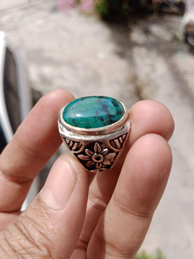 Product Introduction of Cincin Akik Bacan Doko Totol Coklat Encer - Model Baru 5