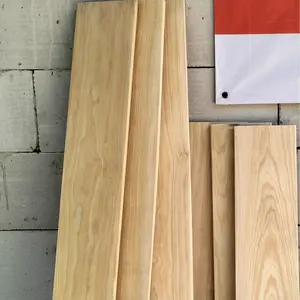 Papan Kayu Jati Belanda Lebar 20 cm Tebal 1,4 cm  /  Papan Kayu Pinus / Papan Bahan Kerajinan