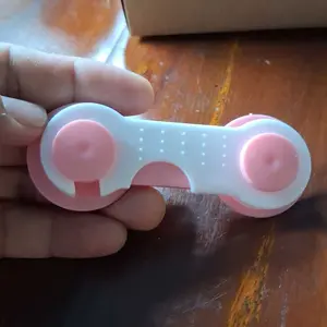 LAKOE Baby Safety Lock Kunci Pengaman Pintu Laci/Kunci Lemari Pakaian Kulkas Baby Safety Lock Bayi Blue White