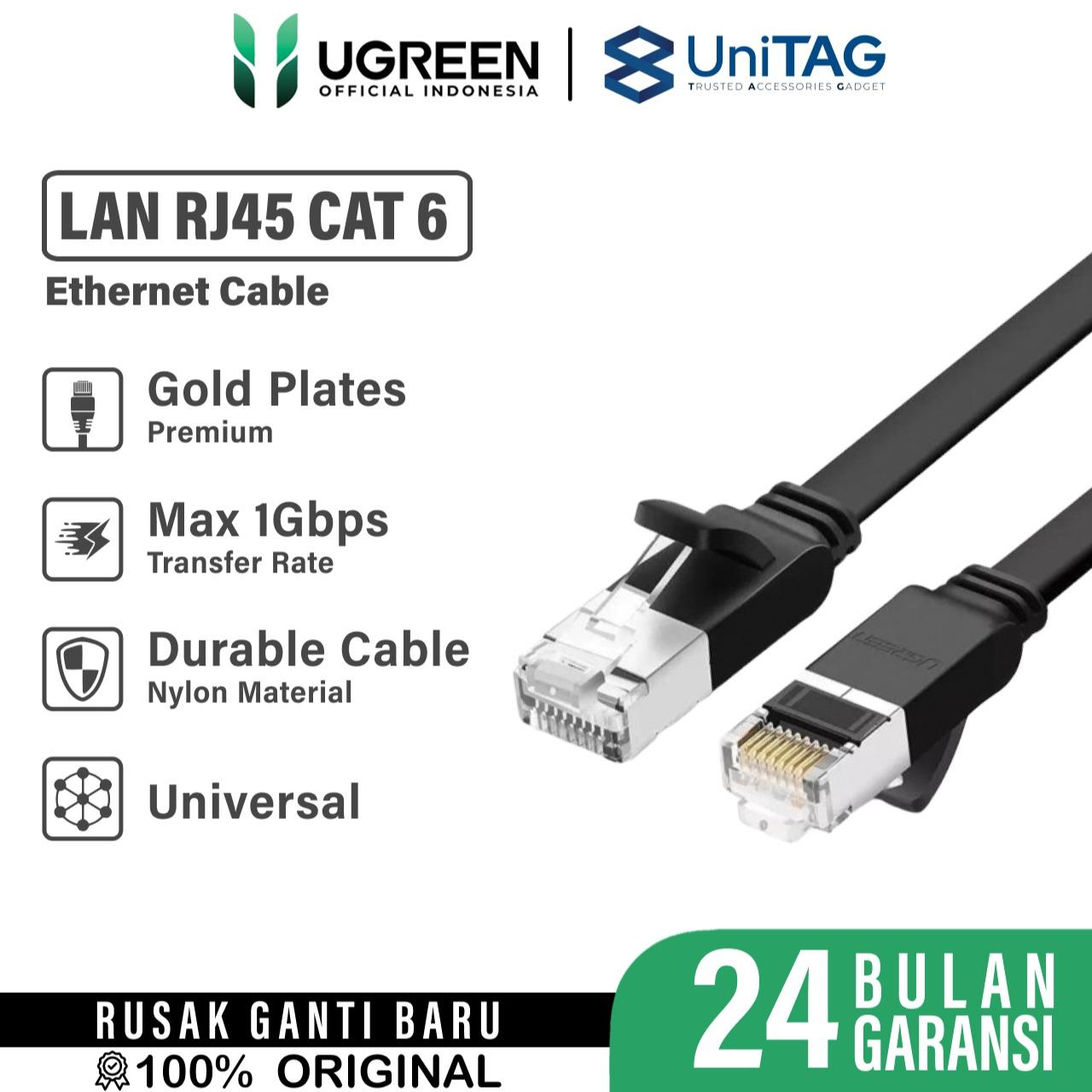 UGREEN Kabel Ethernet LAN RJ45 CAT Fast Internet Network Gigabit Cable