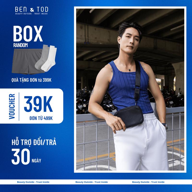 Áo Thun Tanktop Nam B1510 BE514 Ben & Tod chất liệu cotton thoáng mát nam tính trẻ trung thể thao cao cấp