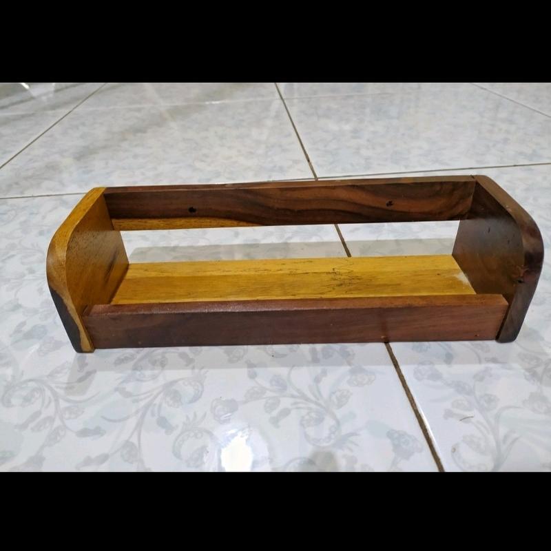 rak hias gantung serbaguna bahan kayu 2