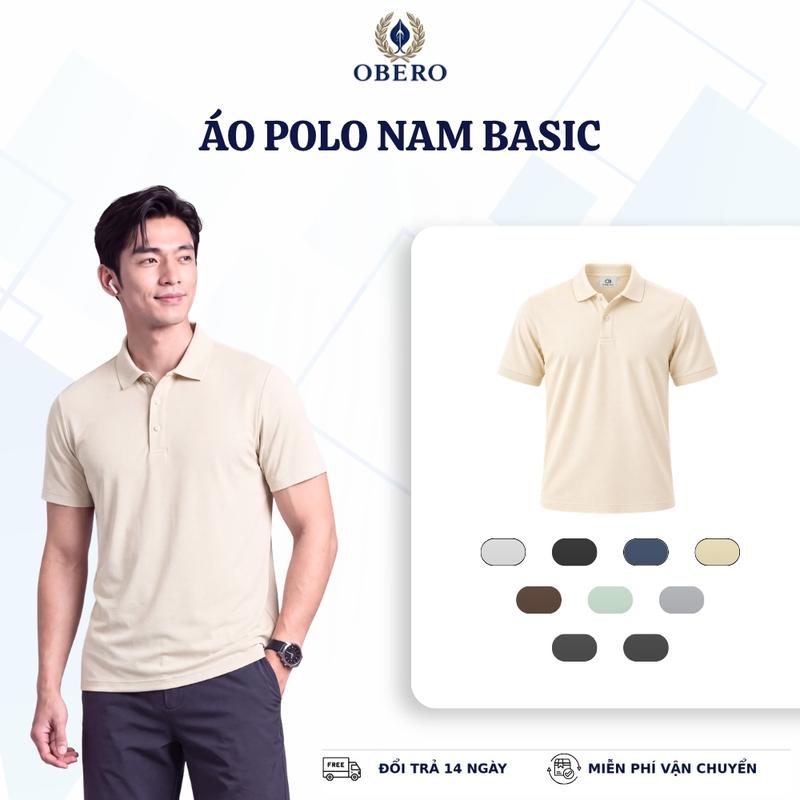 Áo thun polo trơn vải cá sấu cotton dệt co giãn 4 chiều cao cấp, không nhăn, chuẩn form