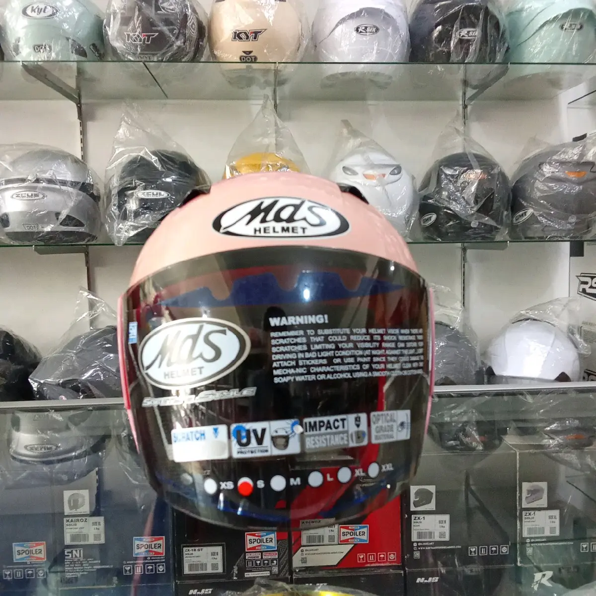 HELM MDS ANAK MY MELODY PEACH PINK  ORIGINAL