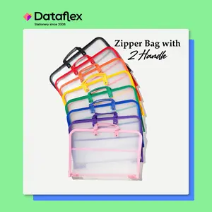 Zipper Bag with 2 Handle / Map Tas 2 Resleting Dataflex