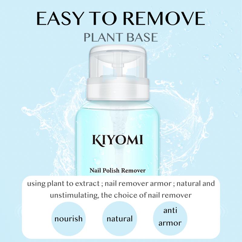 KIYOMI Nail Polish Remover UV Gel Nail Cleanser remover / pembersih cat kuku kutek Gel kuku remover cleanser Nail polish remover / nail gel polish remover cleanser YM004 1