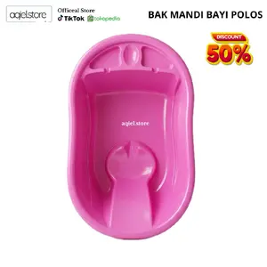 CUCI GUDANG BAK MANDI BAYI POLOS POLIN / TEMPAT MANDI BAYI LUCU TERMURAH - Khus Bayi / Newborn Paket Hemat