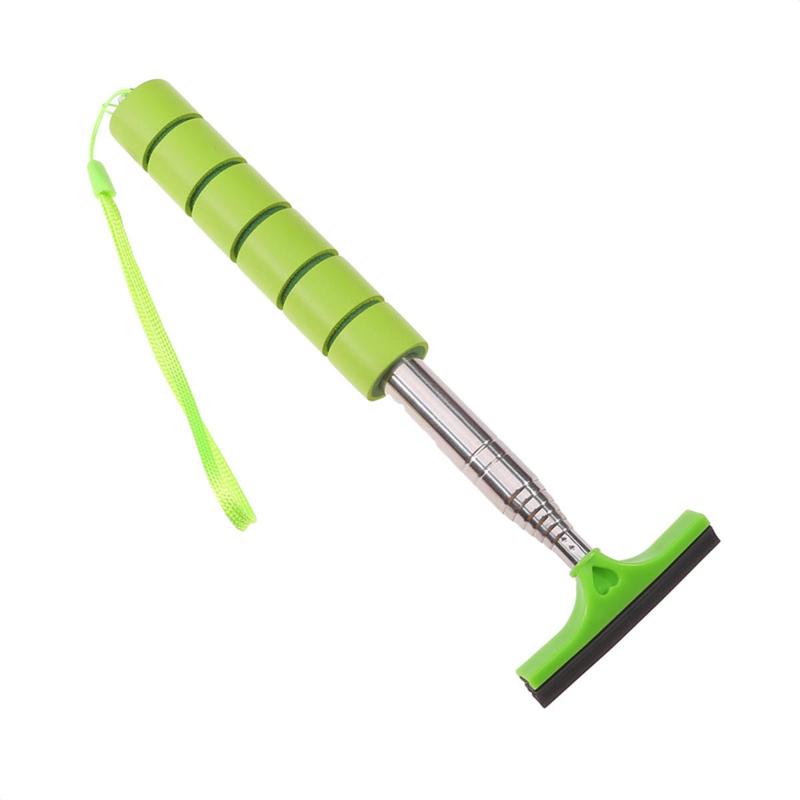 Product Introduction of Car Rearview Mirror Wiper Stainless Steel Telescopic Retractable Layered Brush Head Window Wash Cleaning Brush Handheld Wiper 20