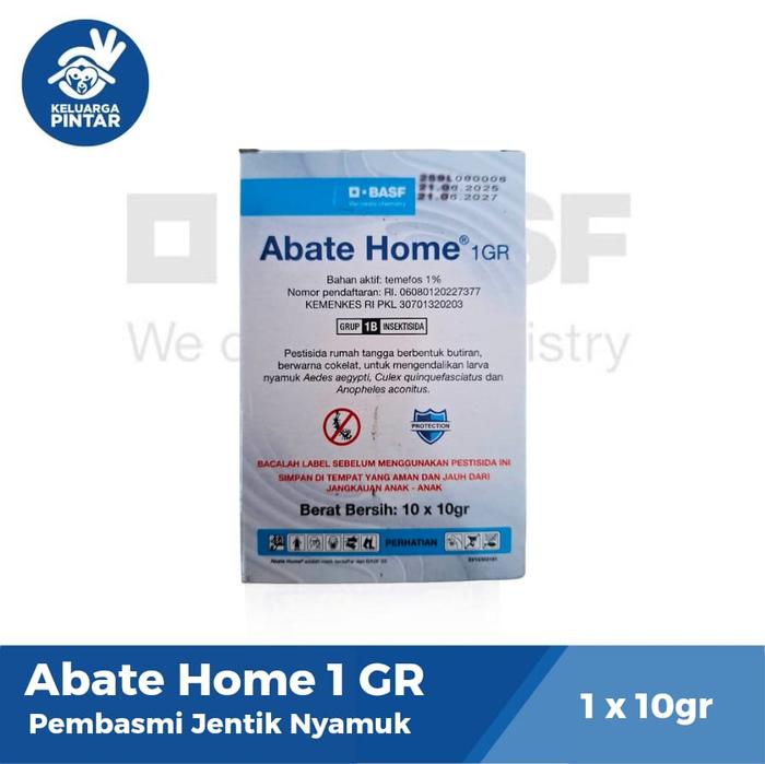 Gambar Pembasmi Jentik/ Larva Nyamuk Abate Home 1 GR Paket 1pcs dari BASF Petani Sejahtera Kota Tangerang Tokopedia