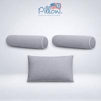 Gambar 109 PILLOW - JUMBO PAKET 3 BANTAL GULING TIDUR HOTEL - KAIN MICROTEX COVER ABU - 2 BANTAL 1GULING dari 109 PILLOW OFC Kab. Sidoarjo 5 Tokopedia