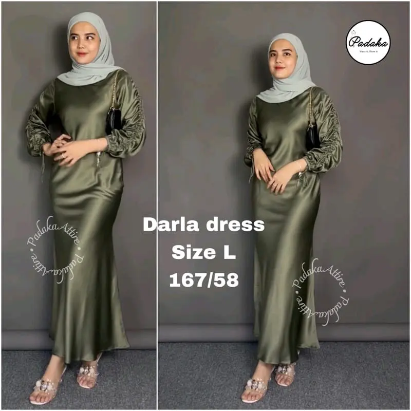Darla dress kondangan wanita baju wisuda perpisahan ootd bridesmaids 6