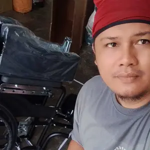 Kursi Roda Traveling Bisa Dilipat Traveling Bisa Masuk Pesawat /24 lnci Kursi Roda /Lipat Portable Kursi Roda /Traveling Kursi Roda Medis