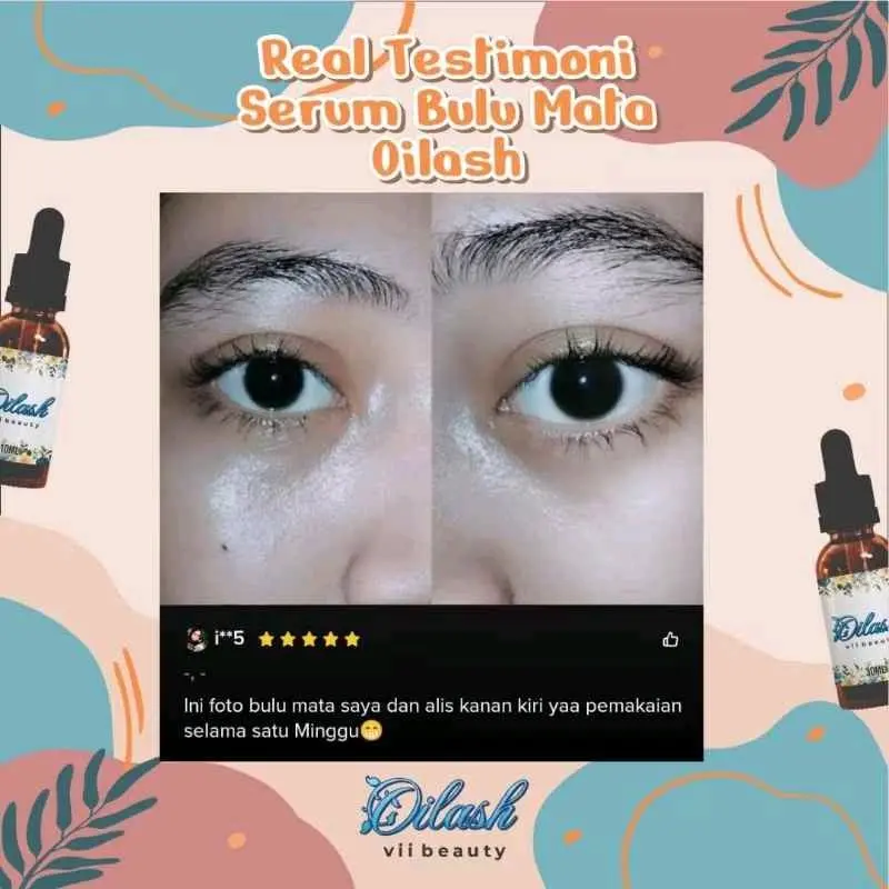 Oilash Serum by Viibeauty untuk menumbuhkan alis dan bulu mata 2