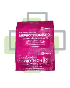MEPROTHION 500 L-GLUTATHIONE REDUCED PER KAPSUL - Suplemen Pemelihara Kesehatan Kulit