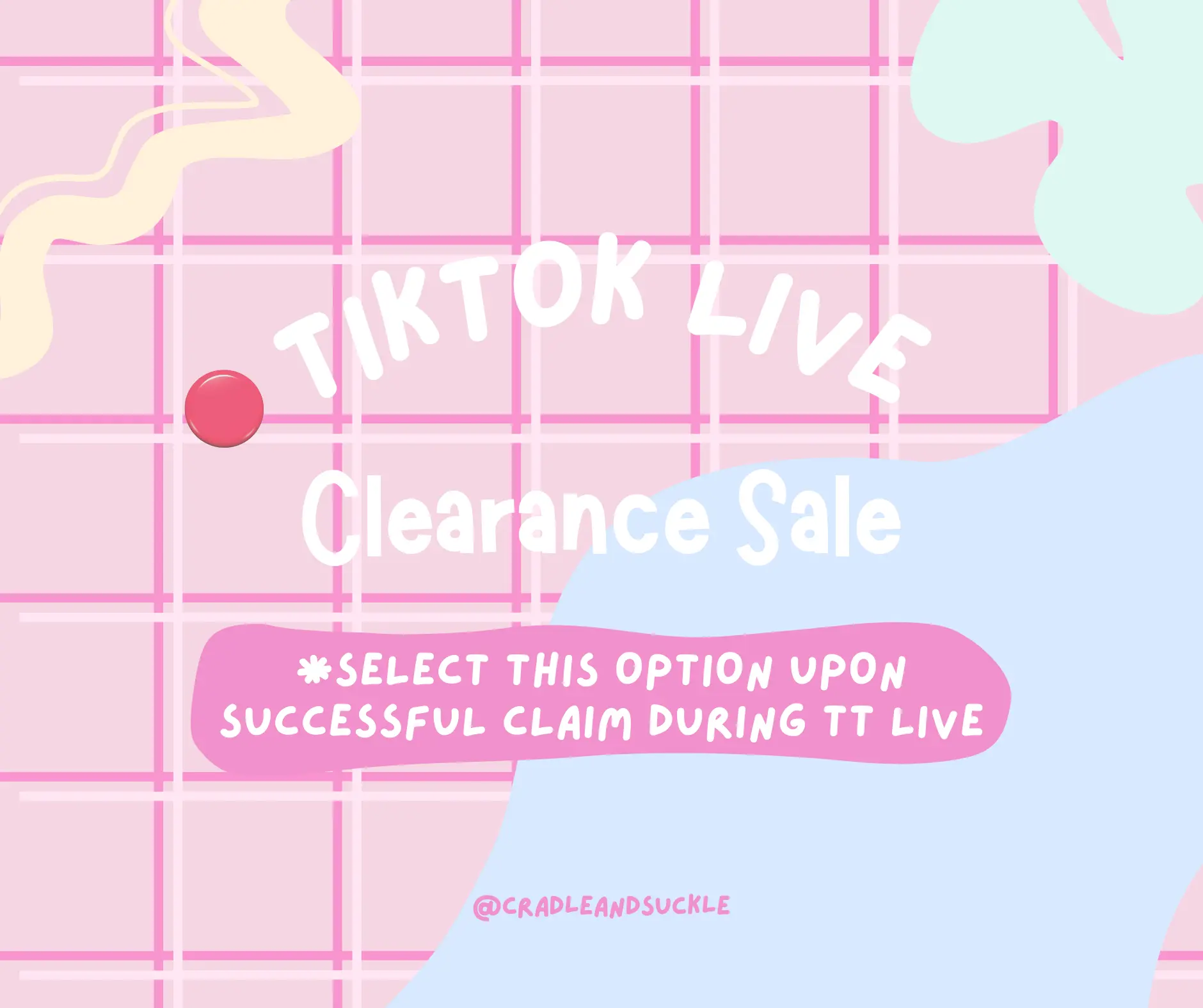 [ LIVE SALE CLAIMS ONLY ] Cradle And Suckle