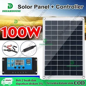 100W/150W Solar Panel Panel Surya Pembangkit Listrik Tenaga Surya 60W Solar Panel Panel Solar Panel Surya Tenaga Matahari Waterproof Papan Solar Panel,Solar Photovoltaic Module,Panel Surya Solar Panel Sel Surya Panel Surya