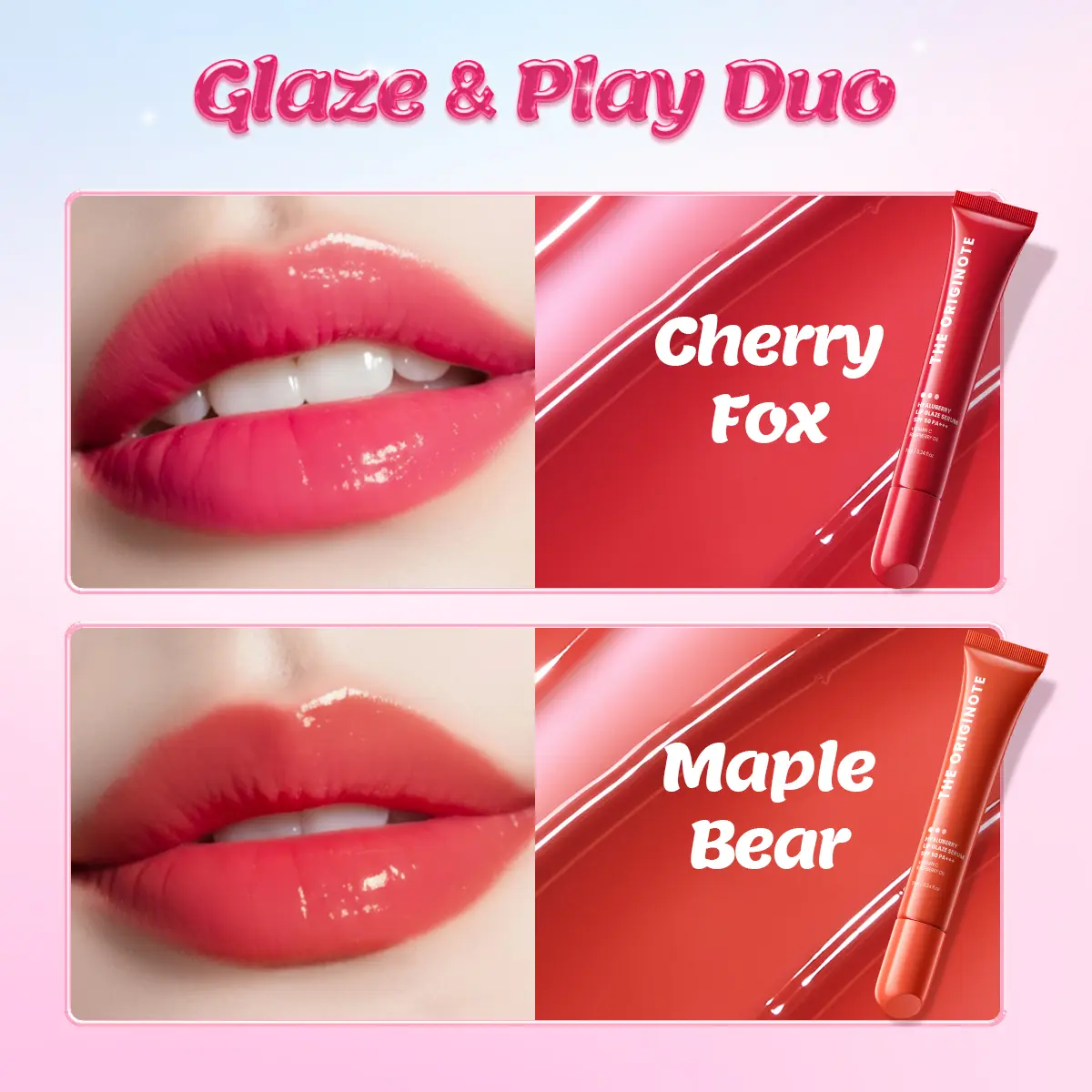 Cherry Fox + Mapple Bear