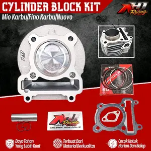 BORING BLOCK BLOK SEHER BORE UP AH1 54 58.5 59 63 66 MM MIO KARBU MIO SMILE MIO SPORTY MIO SOUL FINO KARBU NUOVO SUPER IRON CASTING BLOCK - CYLINDER BLOCK BLOK MIO KARBU MIO SMILE MIO SPORTY MIO SOUL FINO KARBU NUOVO 54 58.5 58 5 MM AH1 RACING