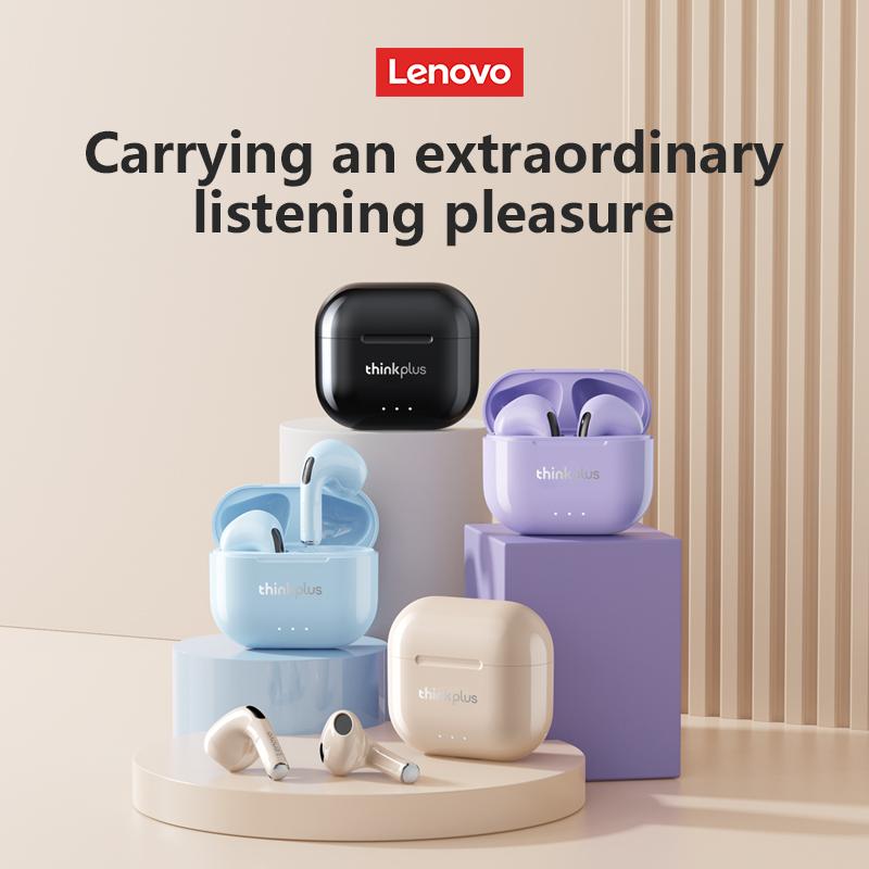 Tai Nghe Bluetooth, Lenovo LP40X2, TWS, Phiên Bản Nâng Cấp, Tai Nghe Không Dây Mini, Kết Nối Nhanh Bluetooth 5.3, Tương Thích Với Bluetooth Thương Hiệu, Thích Hợp Cho Âm Nhạc, Trò Chơi Và Thể Thao, Hỗ Trợ Micrô Và Cuộc Gọi Video