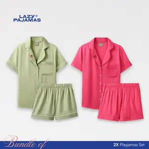 Bundle of 2 Playjamas Set | Piyama | Baju Tidur