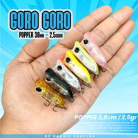 Gambar Umpan Lure GP Poper Goro Goro 38F Umpan Casting - 3,8cm  dari FISHINGIN Kab. Sukoharjo 3 Tokopedia