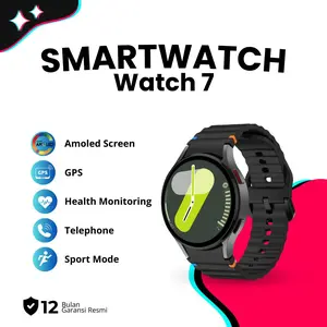 Galaxy Watch 7  44mm-1:1  Smartwatch, Jam Tangan Wanita, Jam Tangan Pria, Bluetooth, Tahan Air