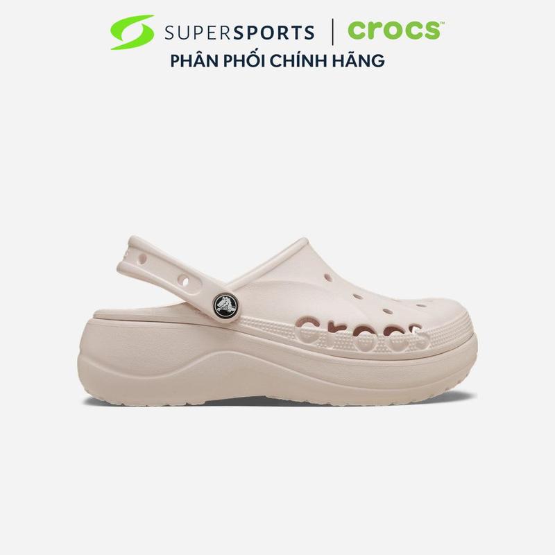 Giày Clog Nữ Crocs Baya Platform - Hồng - 208186-6PI 0