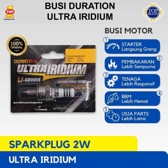 Gambar Busi Ultra Iridium Honda Beat POP Duration Motor BR8TUI CPR8EA U24EPR Kendaraan Mesin dari bohlamhid Kota Tangerang Tokopedia