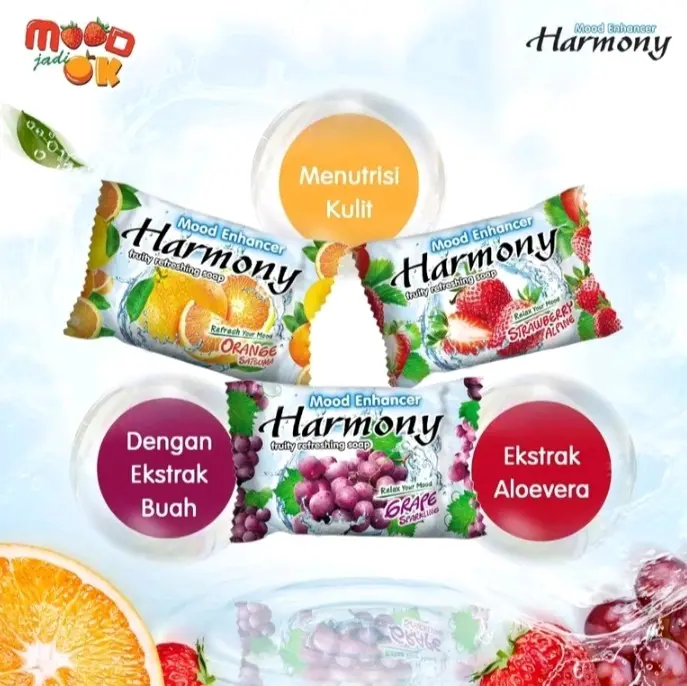 5pcs Sabun Harmony 70gr sabun batang Sabun mandi 2