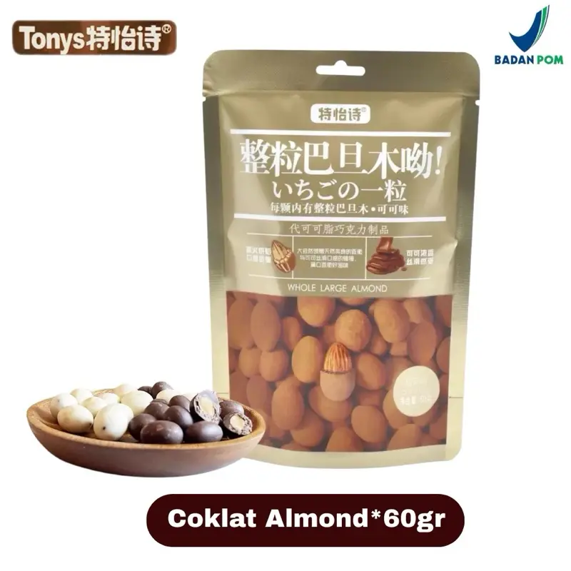 Coklat Almond 60gr